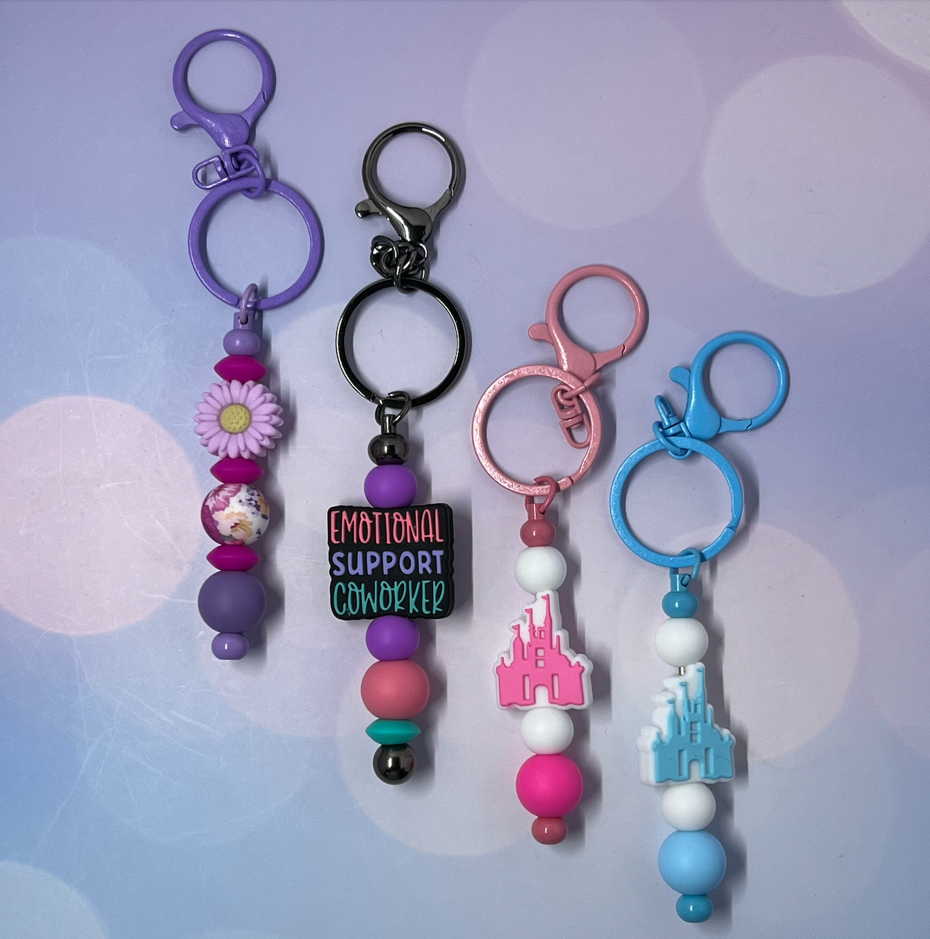 Handmade Gifts, Wooden Cutouts, Silicon Bracelets, Keychains, Decoration