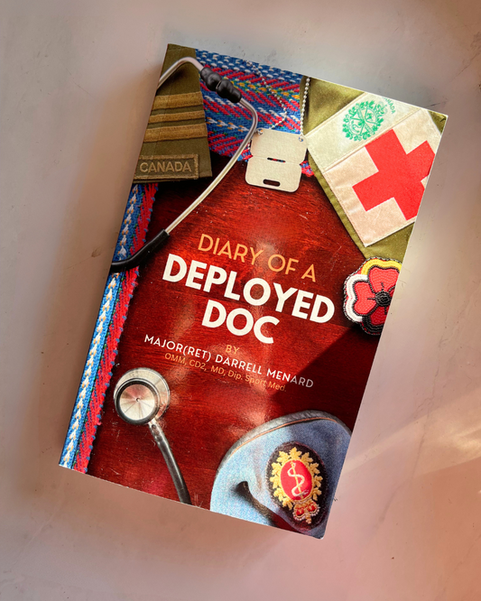 Diary of a Deployed Doc, Darrell Menard, Military Book, Veteran Book, War