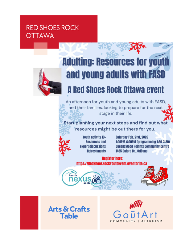 Community Arts & Crafts Table | GoūtArt Altruism & Red Shoes Rock Ottawa